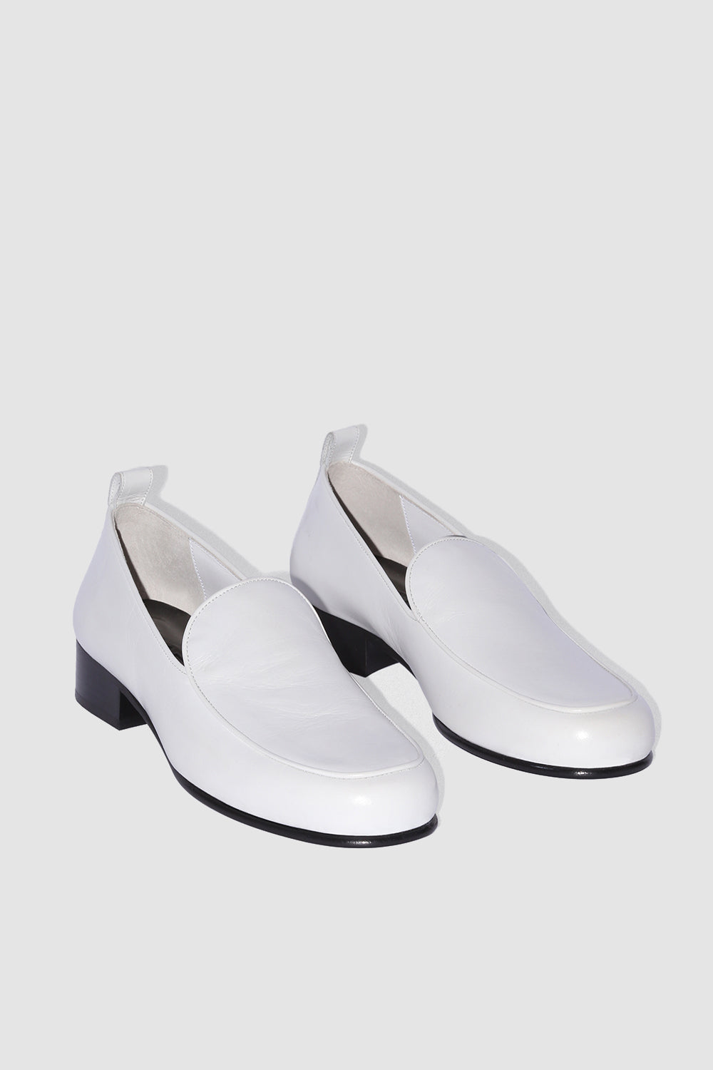 Alfred Burrata Creased Calf Leather Loafer