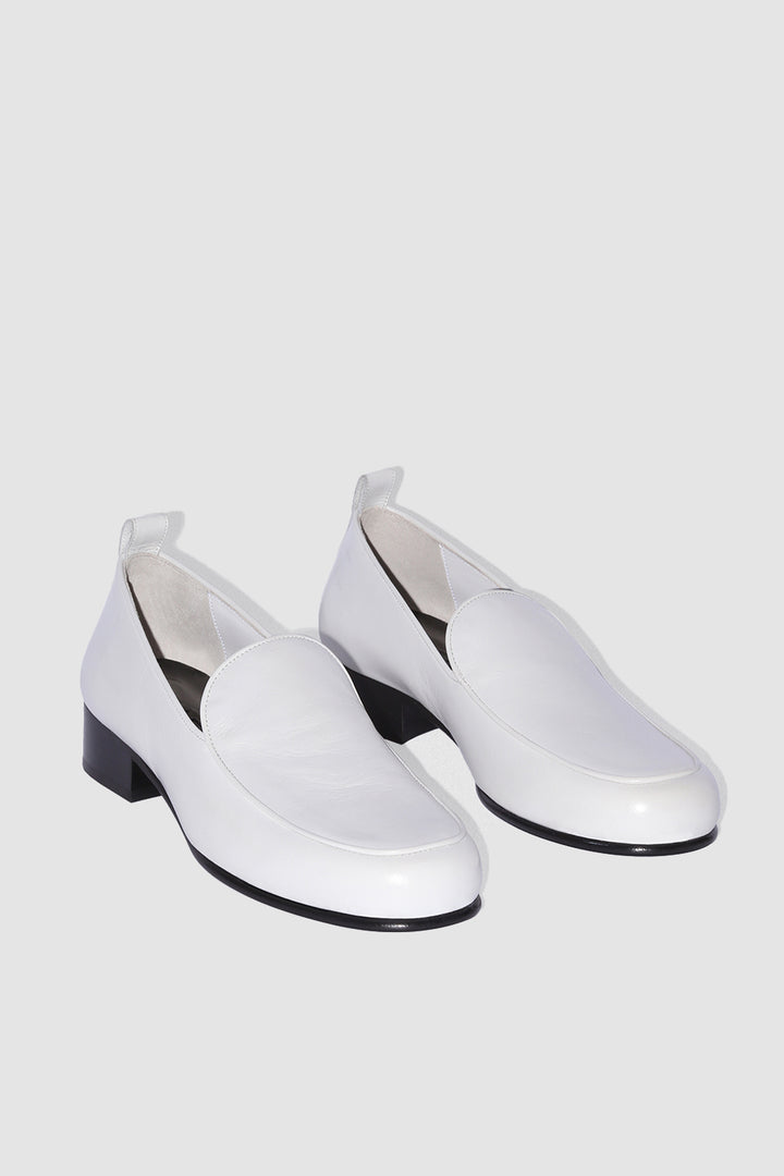 Alfred Burrata Creased Calf Leather Loafer
