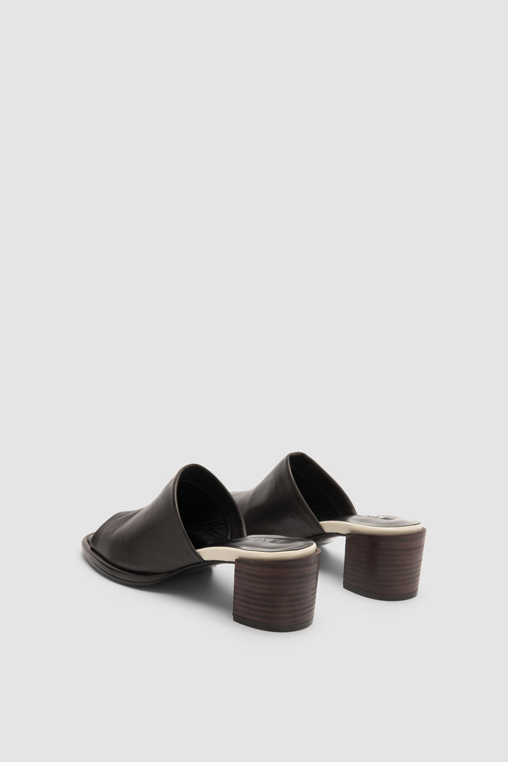 Francisco Ristretto and Limewash Leather Mule