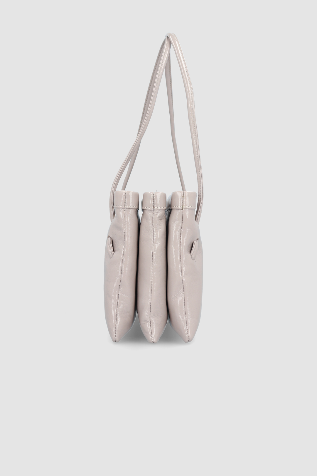 Hannah Fossil Glossed Nappa Leather Shoulder Bag
