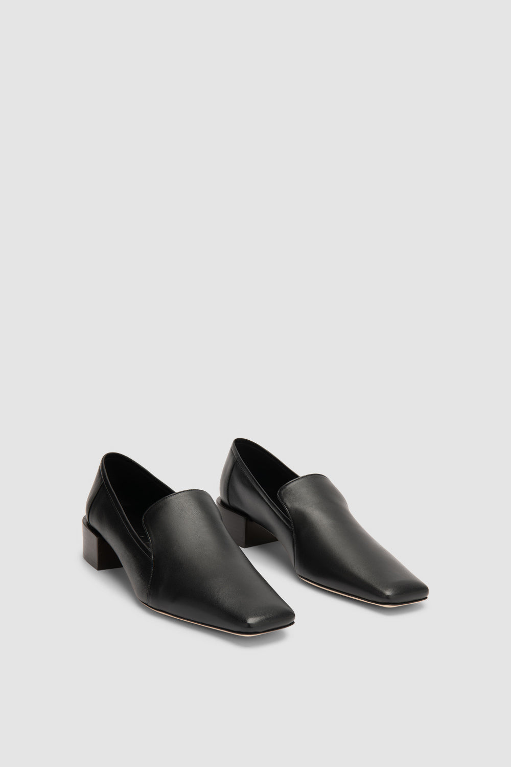 Humphrey Black Lamb Nappa Leather Loafer
