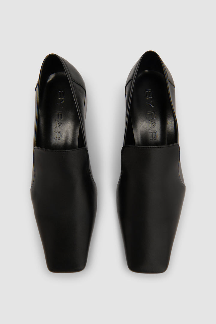 Humphrey Black Lamb Nappa Leather Loafer