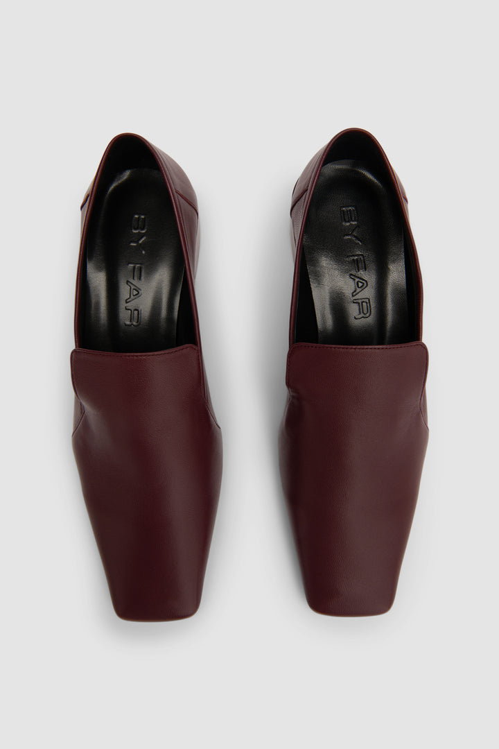 Humphrey Sour Cherry Lamb Nappa Leather Loafer