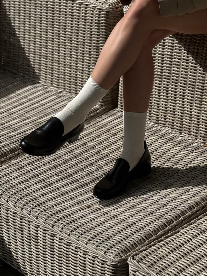 Alfred Black Nappa Leather Loafer