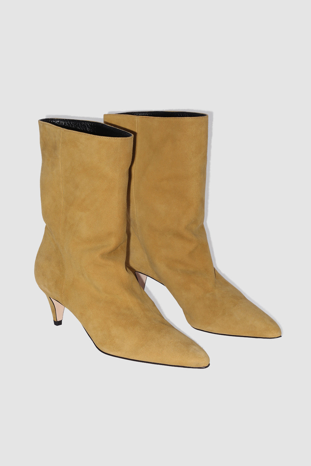 Lysander Cumin Kid Suede Leather Ankle Boot