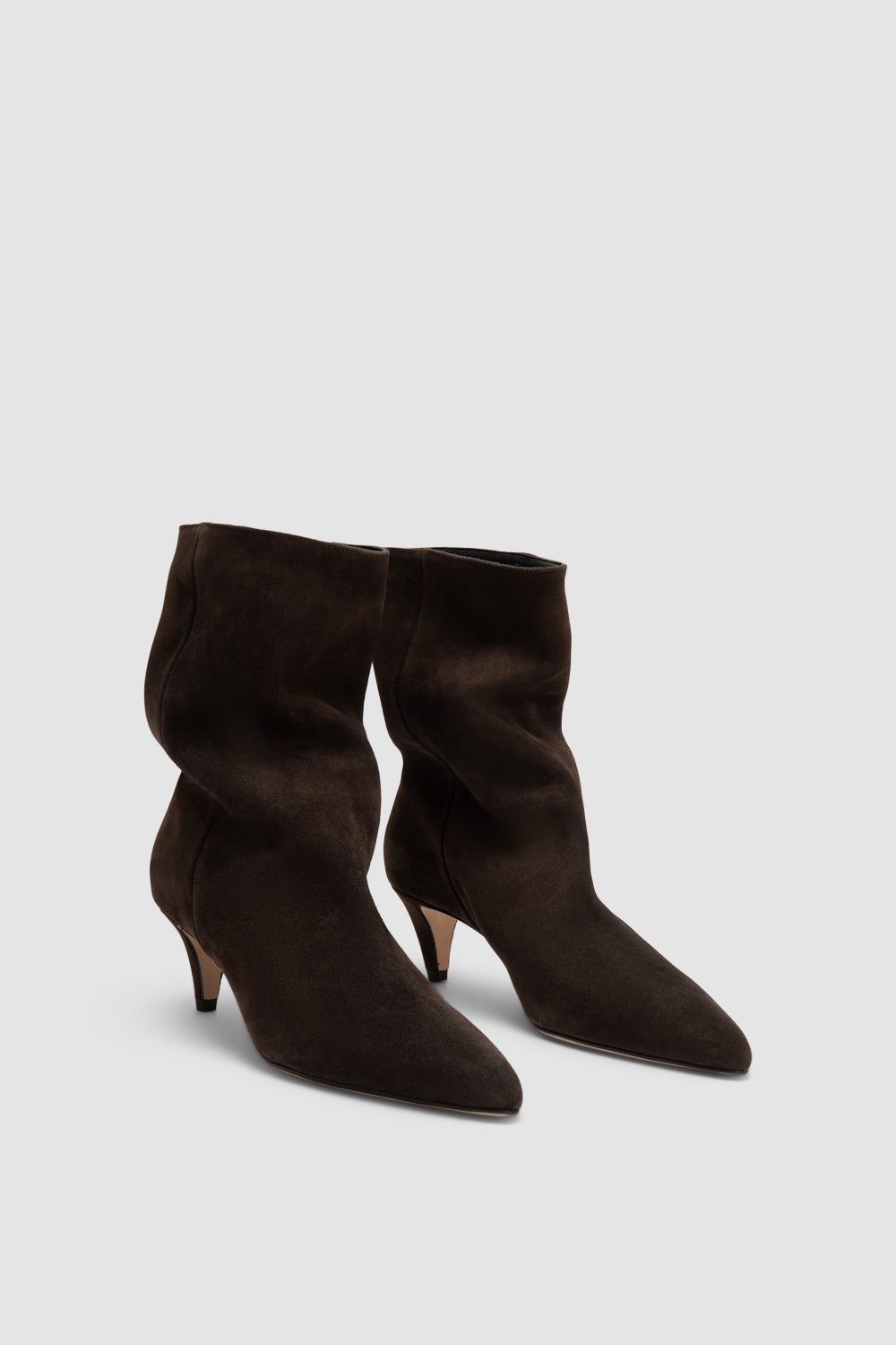 Lysander Ristretto Suede Leather Ankle Boot