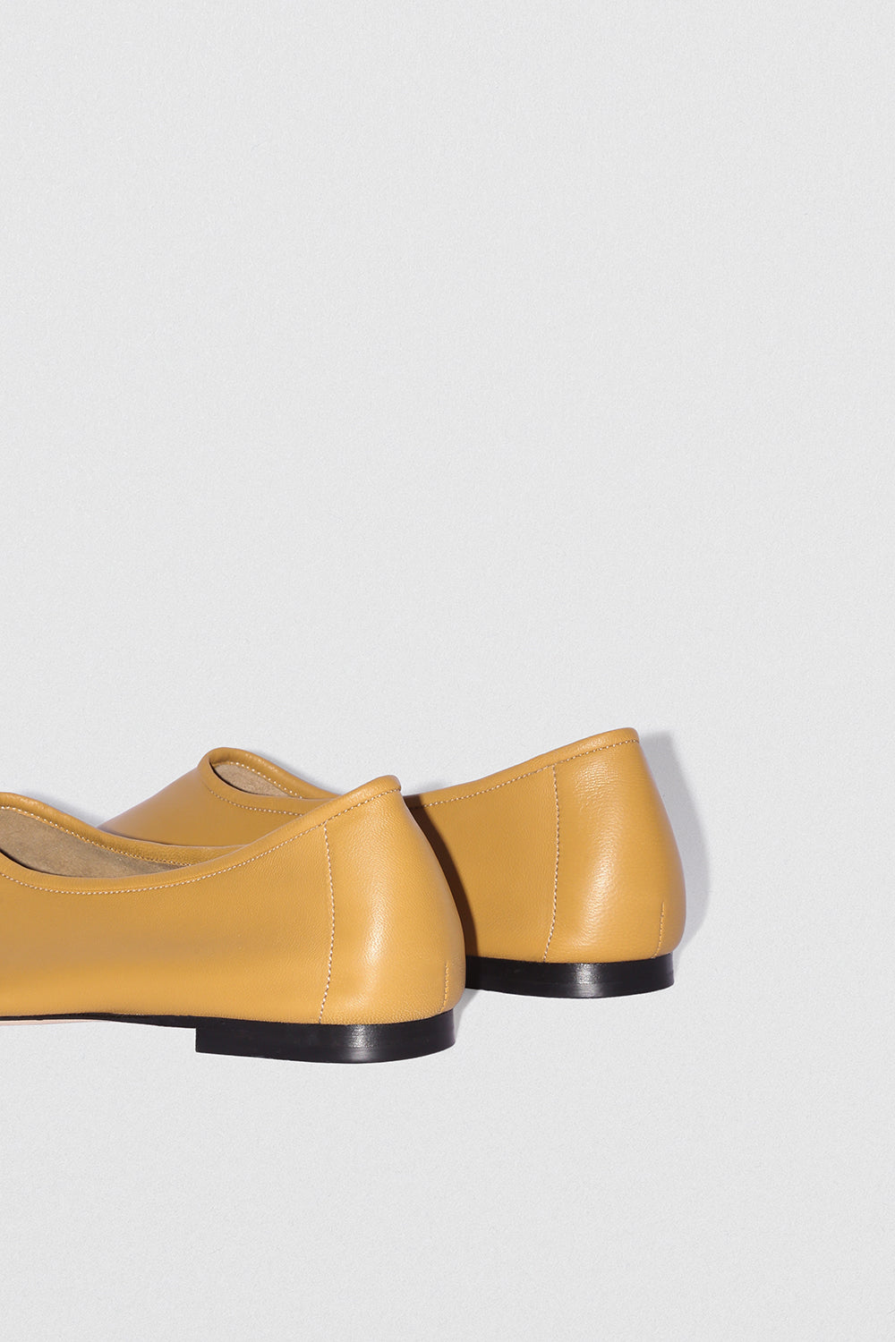 Prudence Cumin Lamb Nappa Leather Ballet Flat