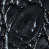 Vic Black Circular Croco Embossed Leather Belt
