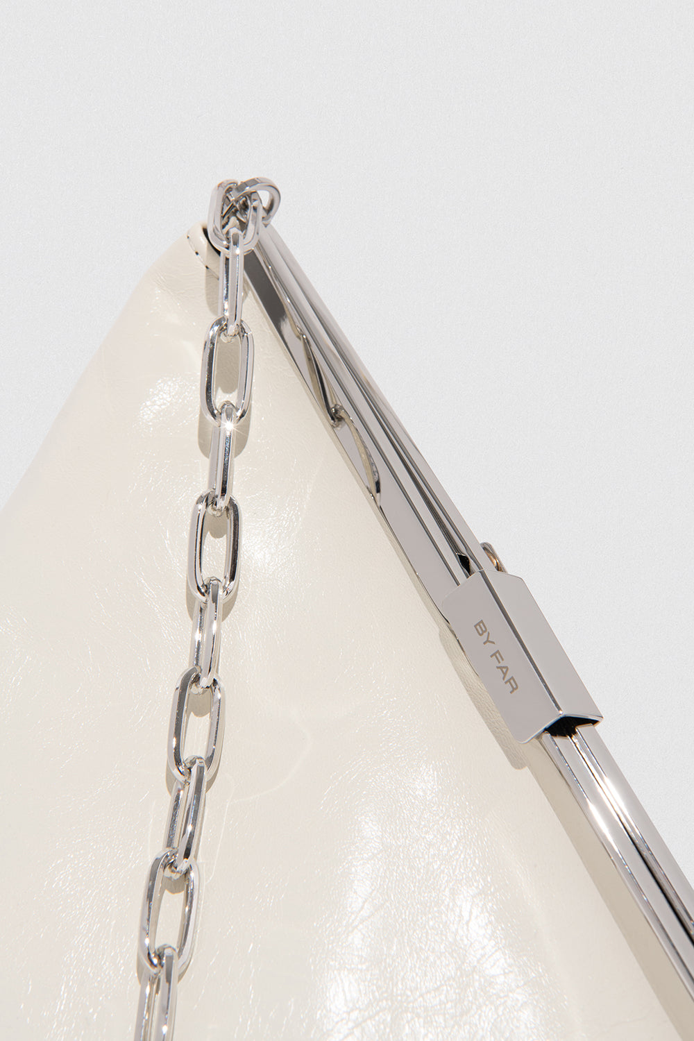 Prisma Limewash Creased Leather Top-Handle Bag