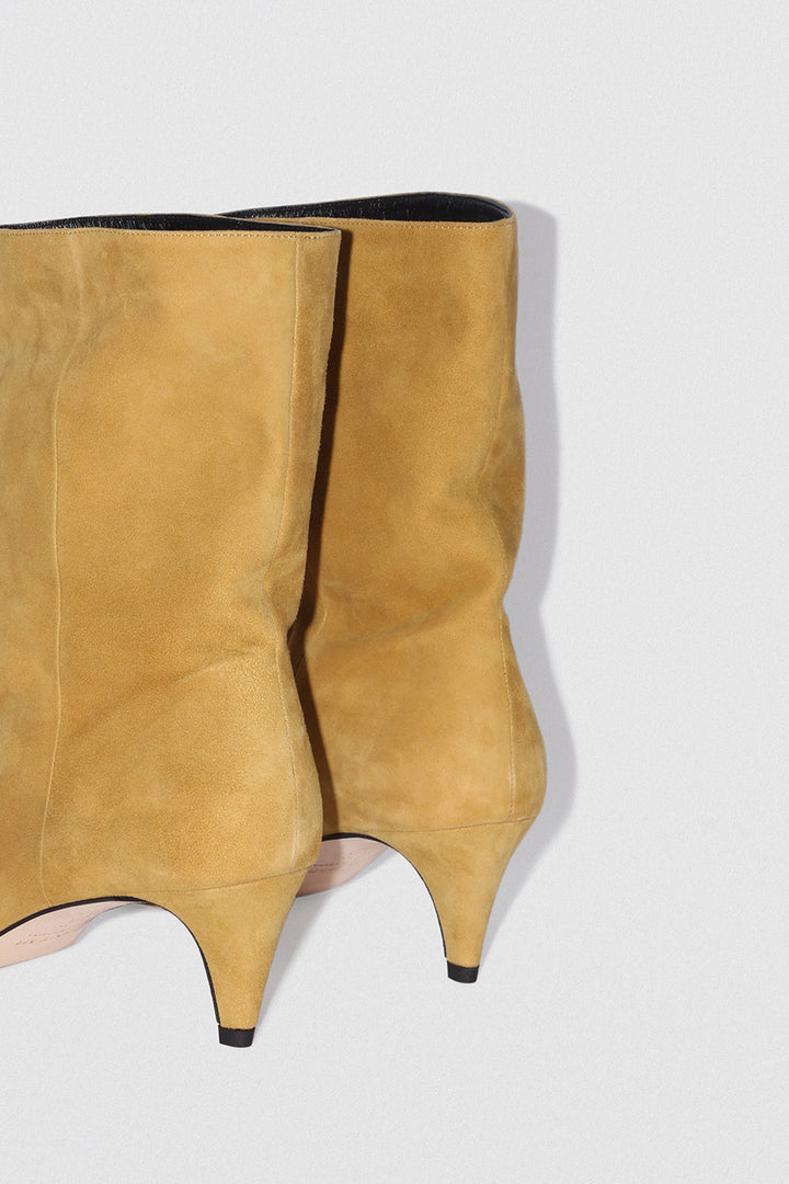 Lysander Cumin Kid Suede Leather Ankle Boot