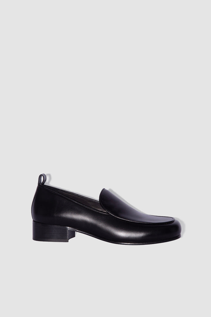 Alfred Black Nappa Leather Loafer