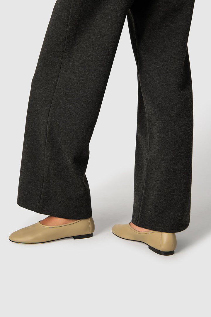 Prudence Mangrove Lamb Nappa Leather Ballet Flat