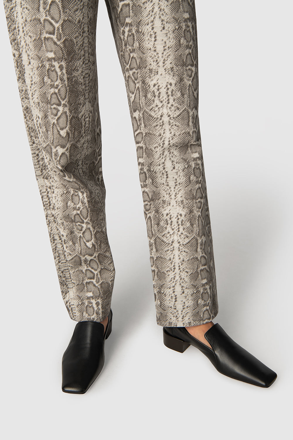 Humphrey Black Lamb Nappa Leather Loafer