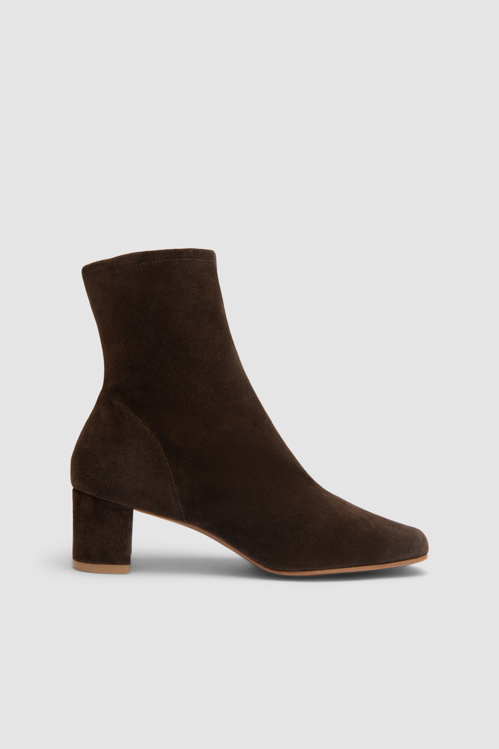 Sofia Ristretto Suede Leather Ankle Boot
