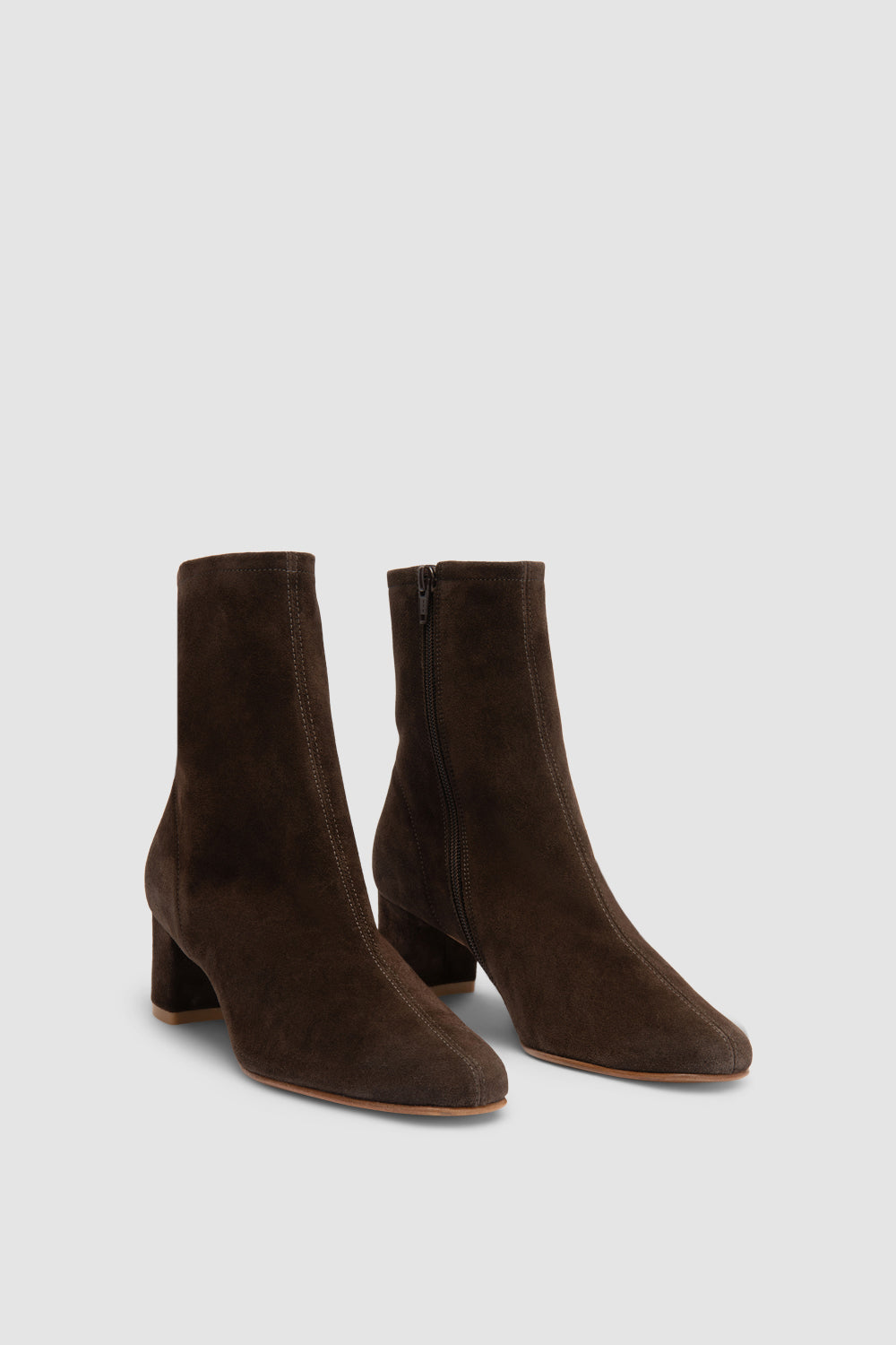 Sofia Ristretto Suede Leather Ankle Boot