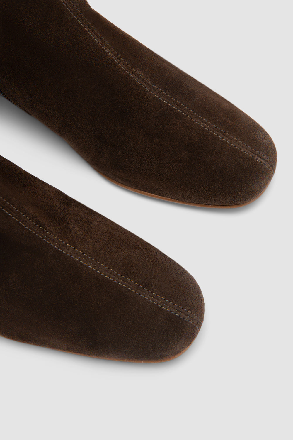 Sofia Ristretto Suede Leather Ankle Boot