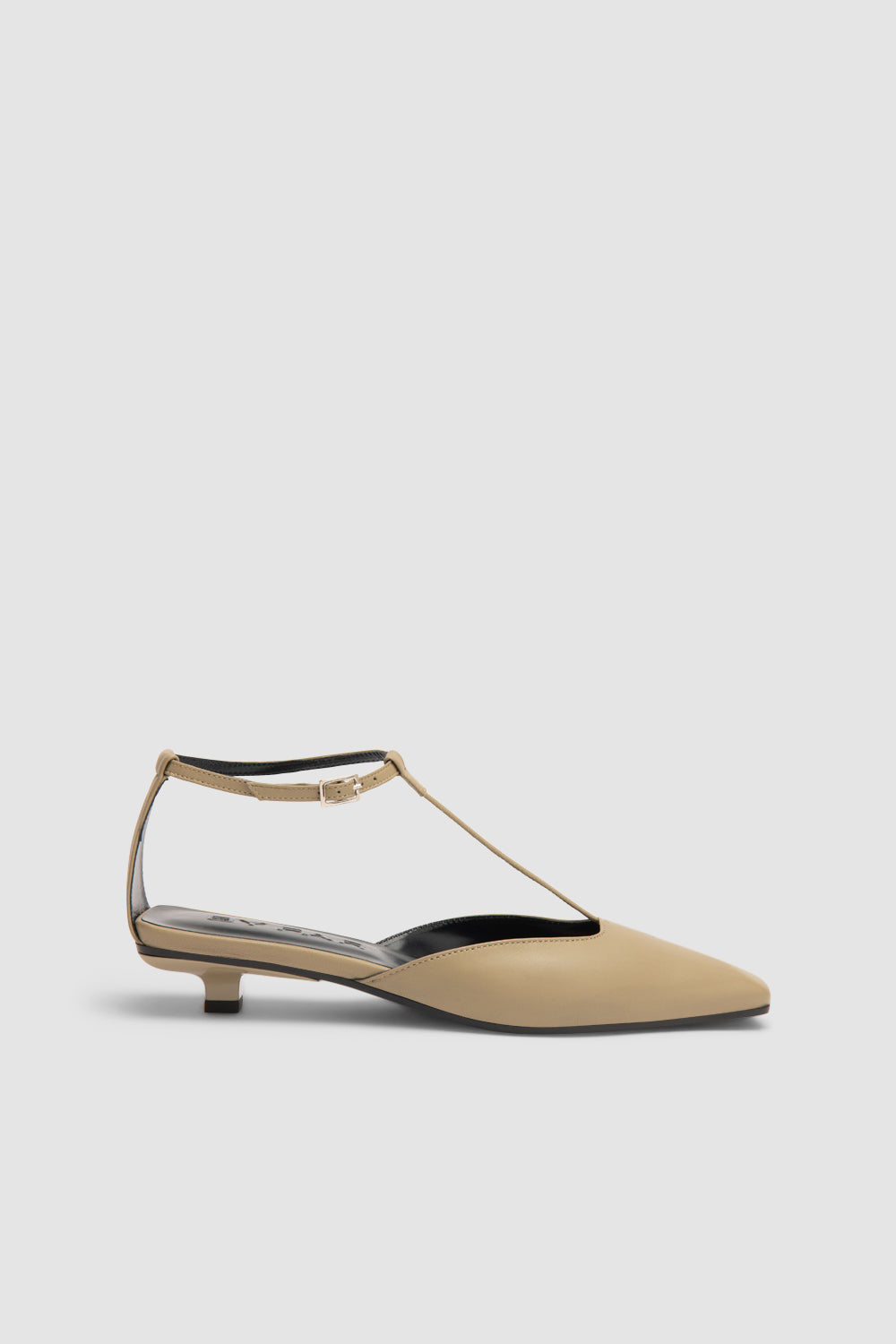 Tao Mangrove Lamb Nappa Leather Kitten Heel