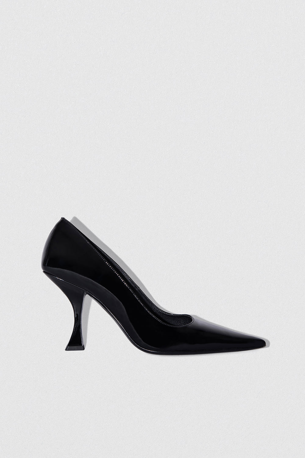 Patent black pumps best sale