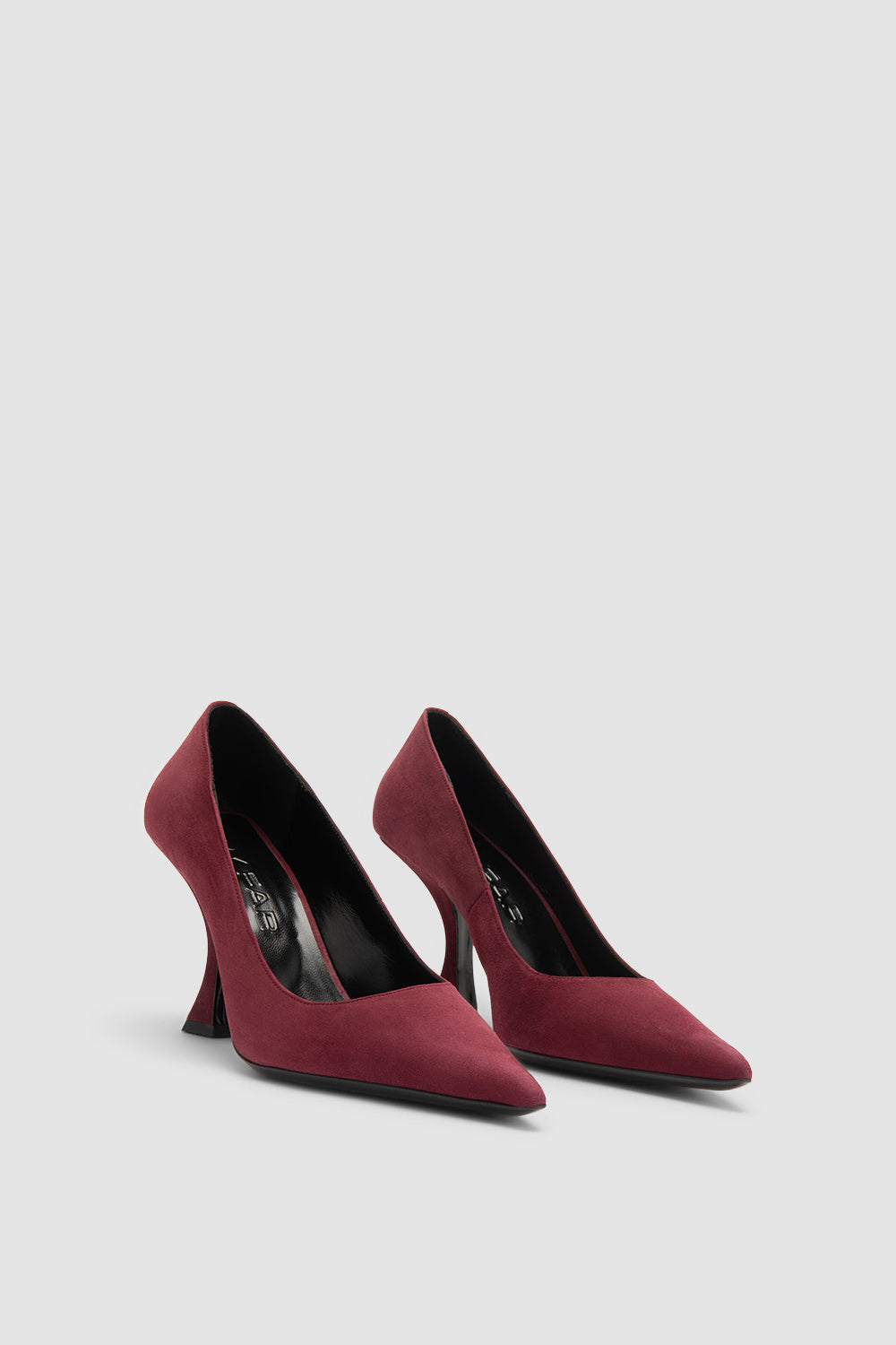 Viva Sour Cherry Suede Leather Pump