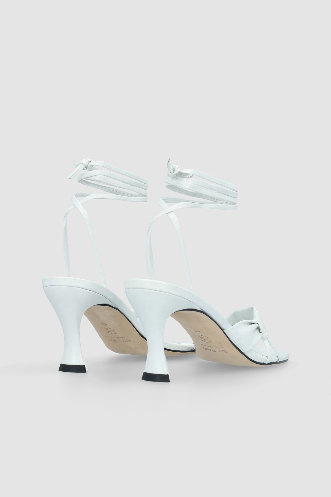 Layla Burrata Creased Calf Leather Sandal