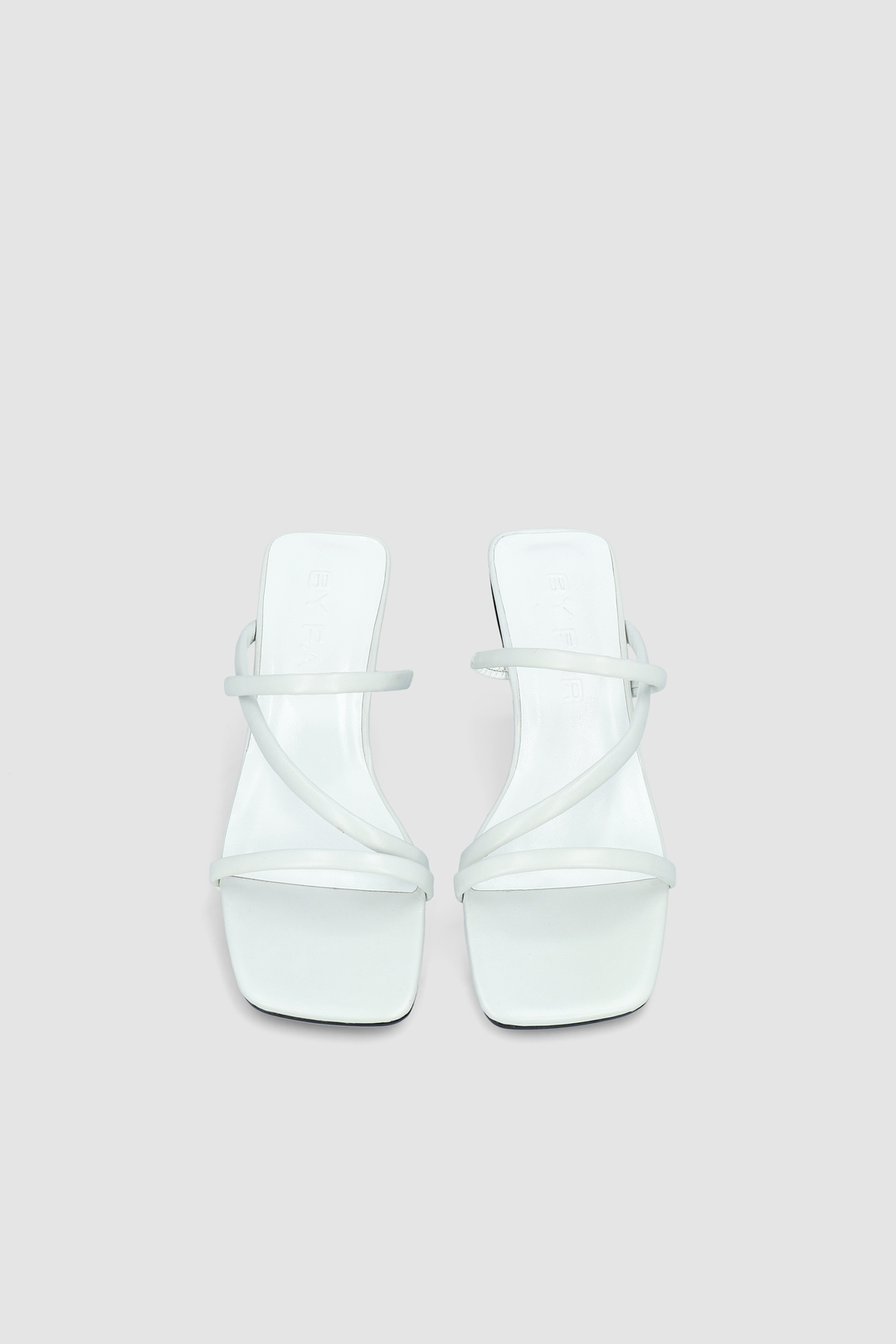 Morena Burrata Creased Calf Leather Mule