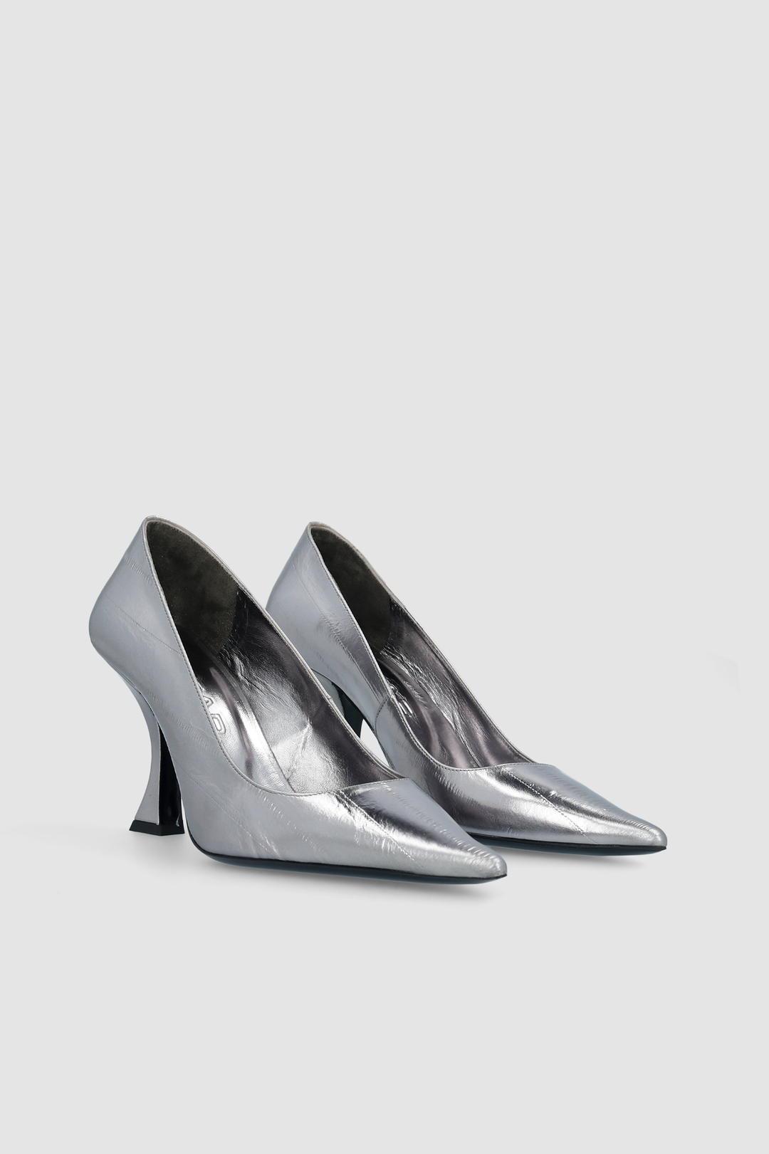 Viva Inox Eel Embossed Metallic Leather Pump