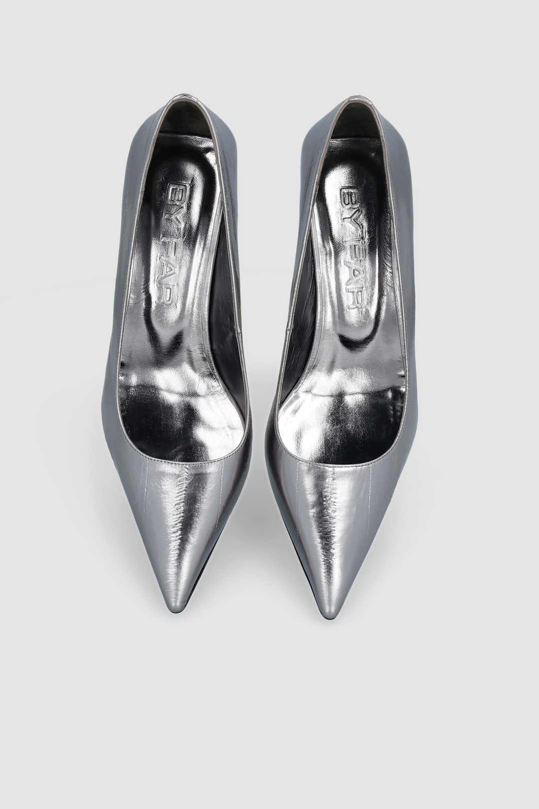 Viva Inox Eel Embossed Metallic Leather Pump