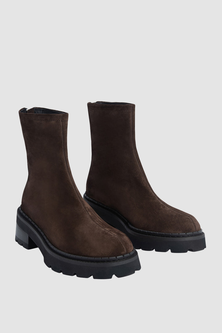 Alister Bear Suede Leather Ankle Boot