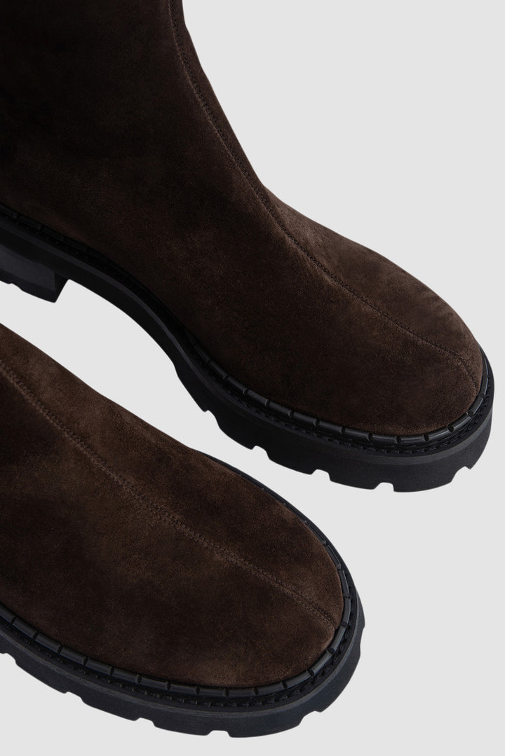 Alister Bear Suede Leather Ankle Boot