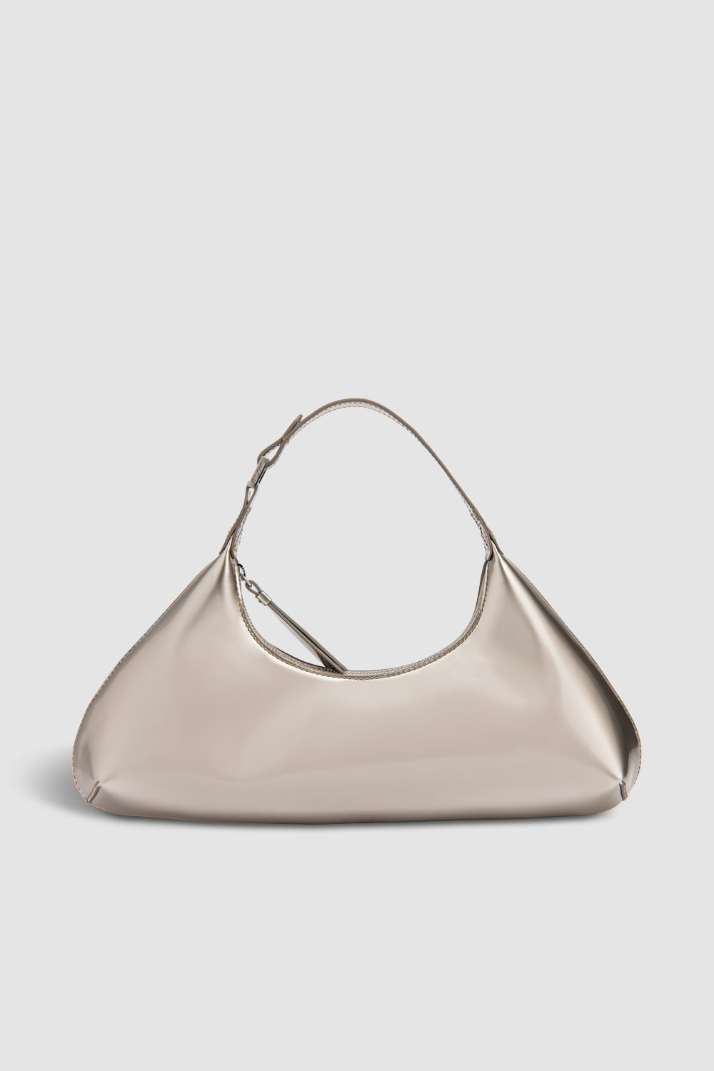 Amberette Metallic Top-Handle Bag
