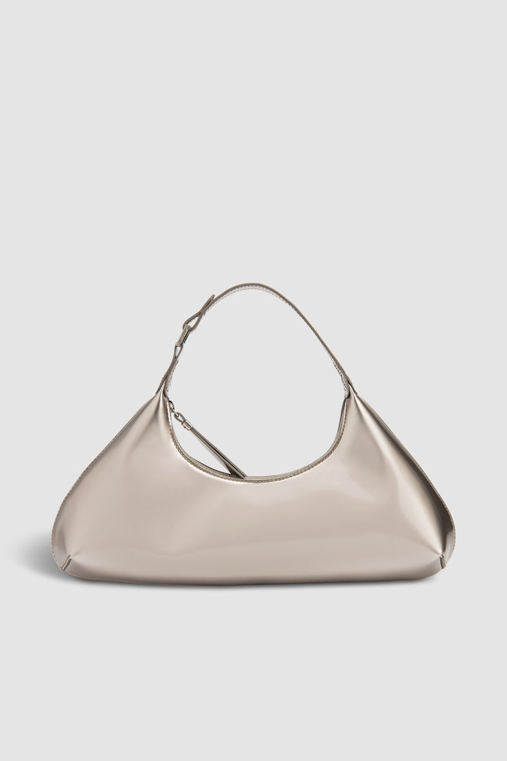 Amberette Metallic Top-Handle Bag