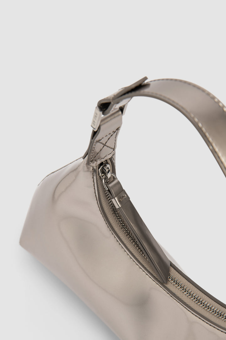 Amberette Metallic Top-Handle Bag