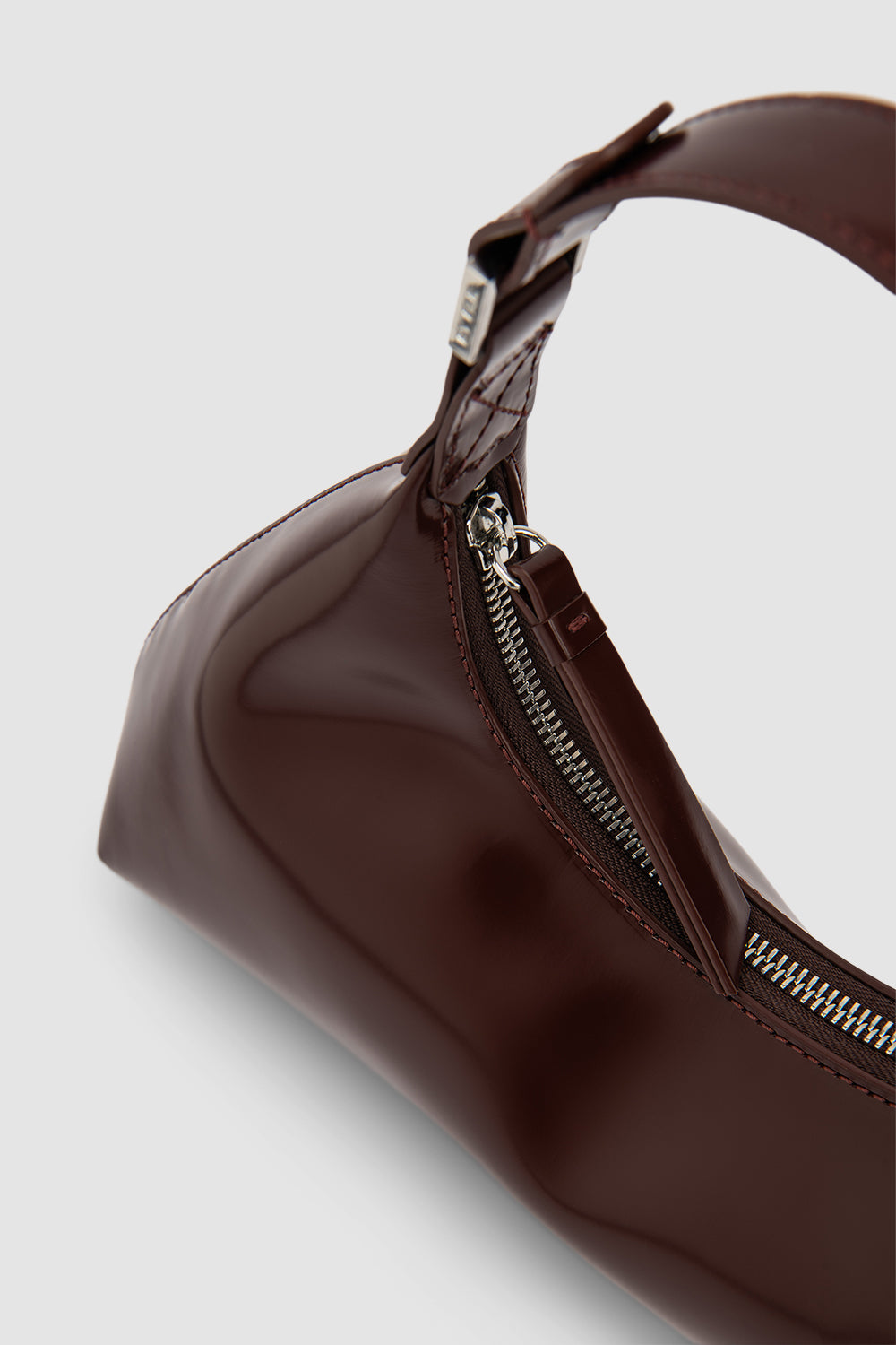 Amberette Semi Patent Top-Handle Bag