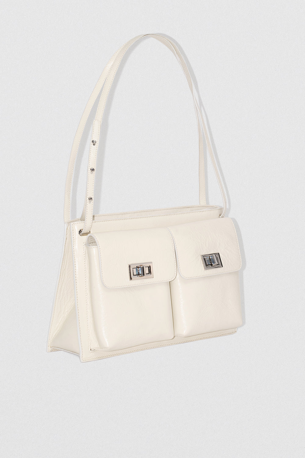 BILLY TOTE LIMEWASH CREASED LEATHER