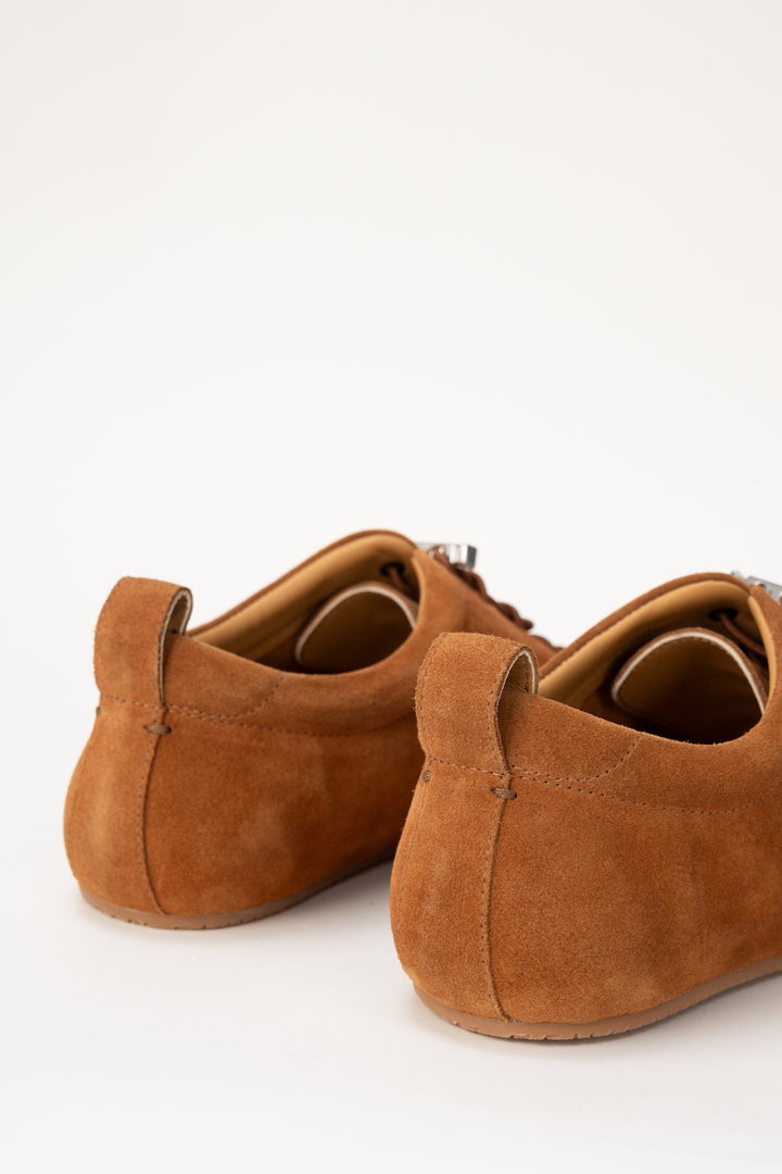 Prudent Summer Tan Suede Leather Sneaker