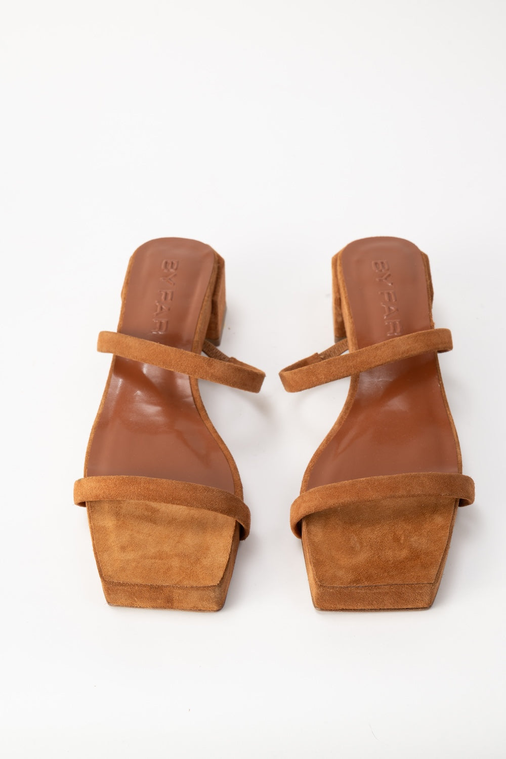 Tanya Flat Summer Tan Suede Leather