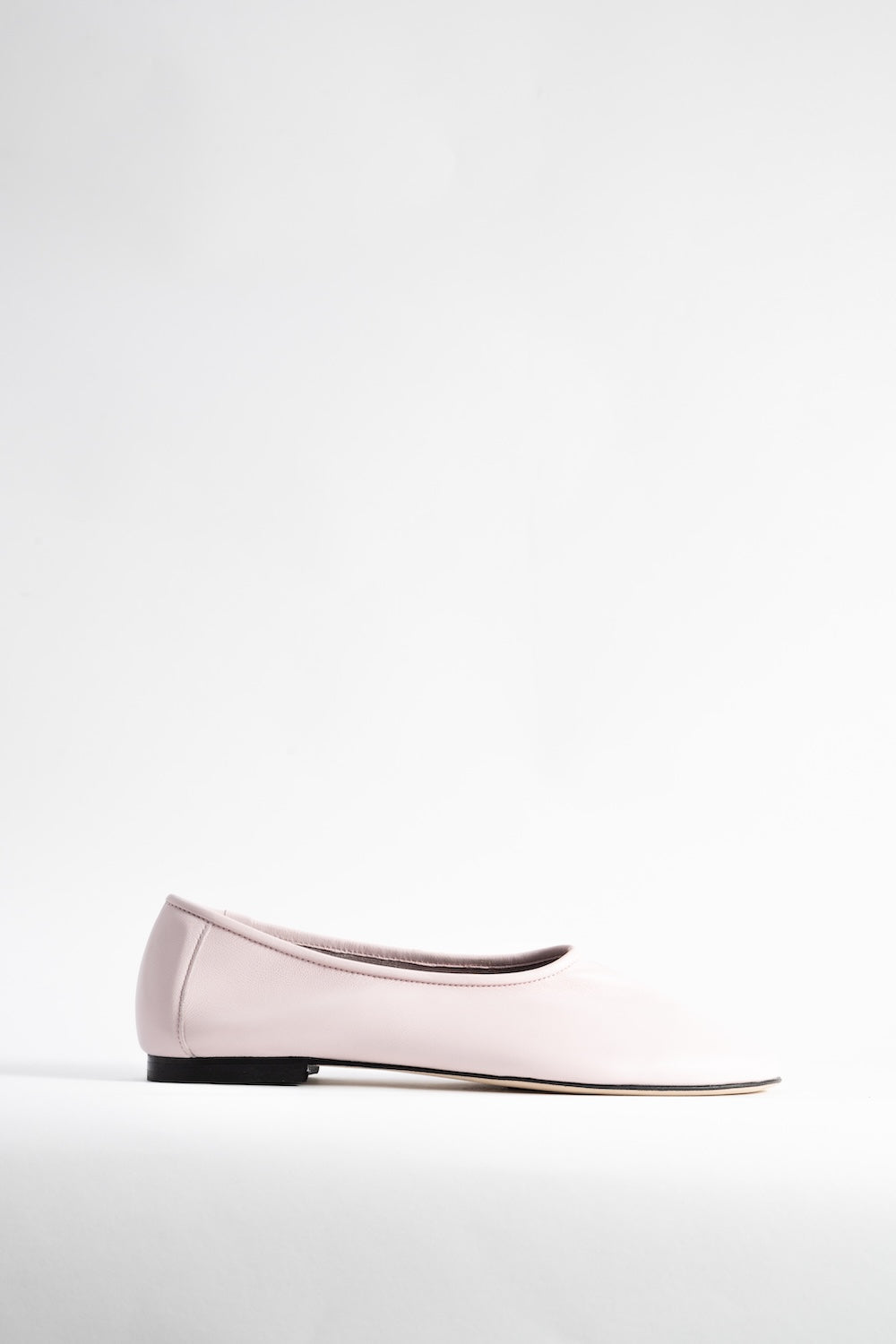 Prudence Baby Pink Nappa Leather Ballet Flat