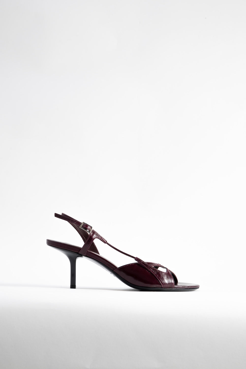 Sierra Grape Calf Leather Slingback Sandal