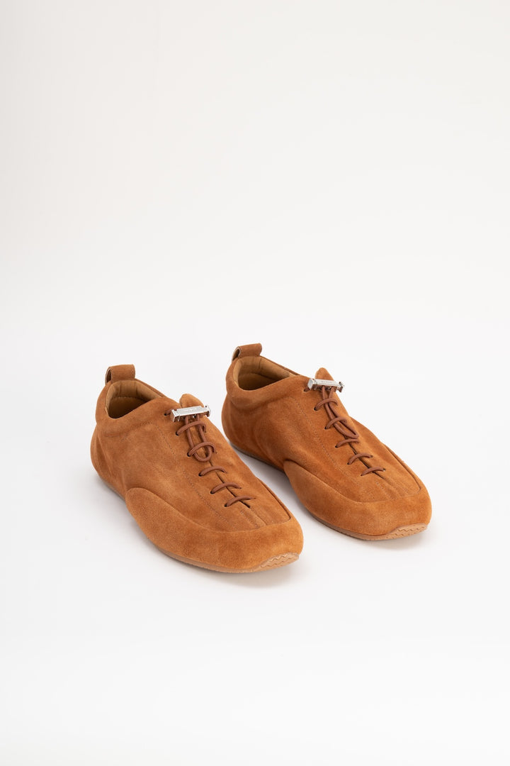 Prudent Summer Tan Suede Leather Sneaker
