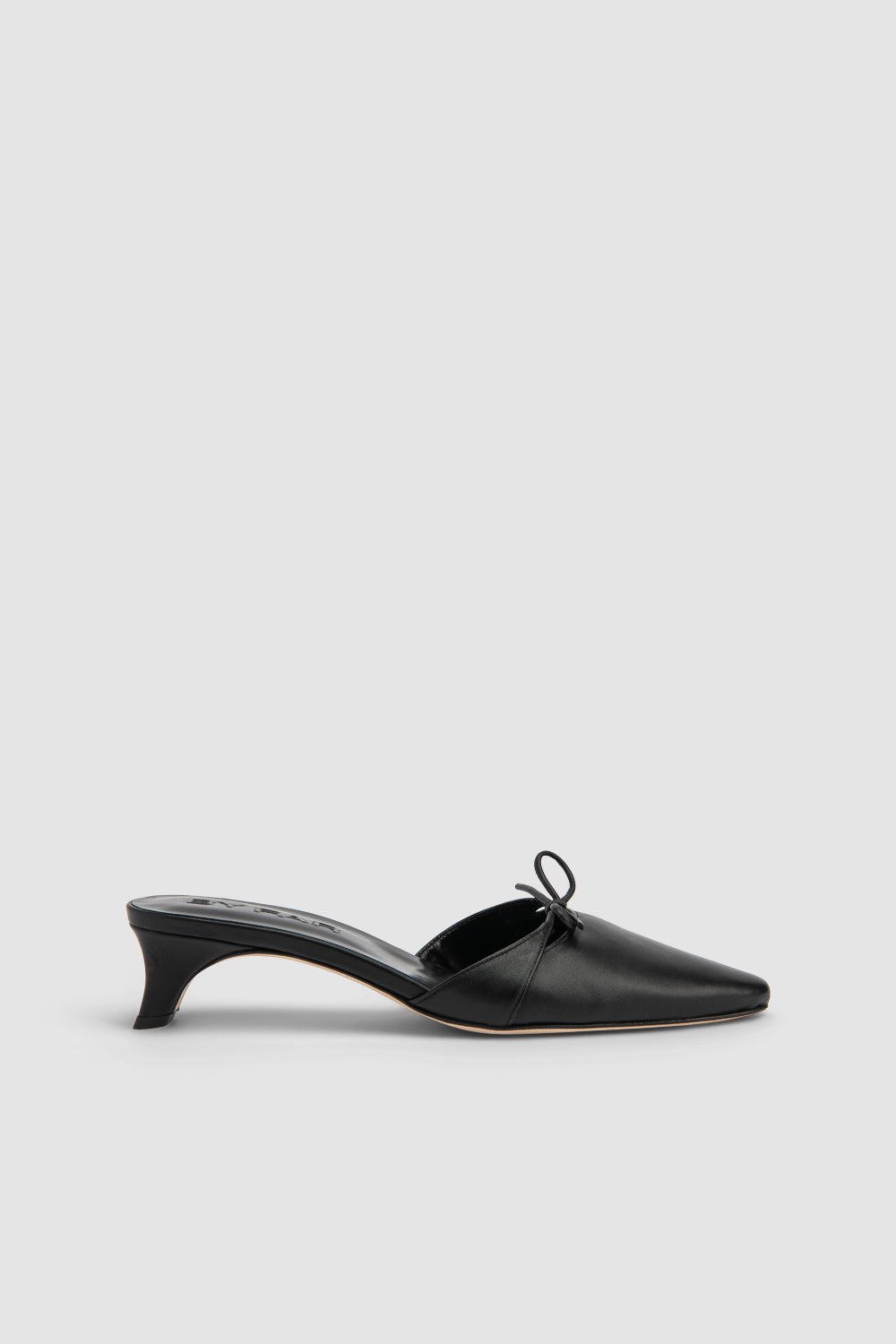 Babybow Leather Mule