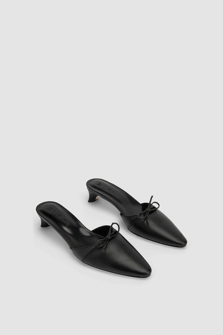 Babybow Leather Mule