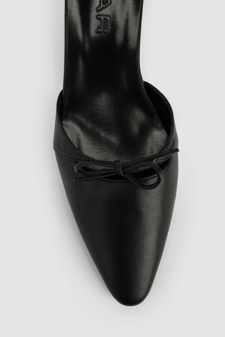 Babybow Leather Mule
