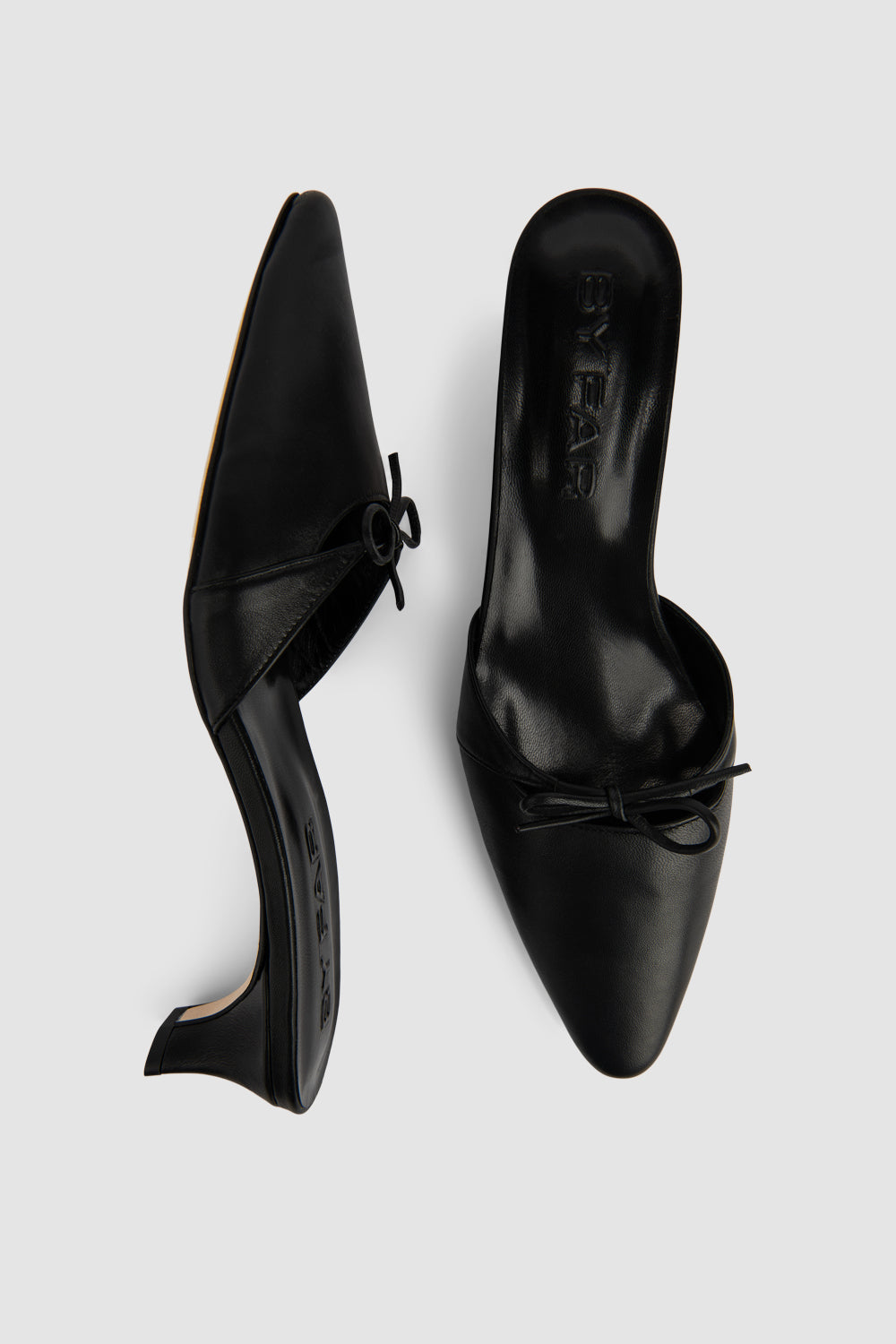 Babybow Leather Mule