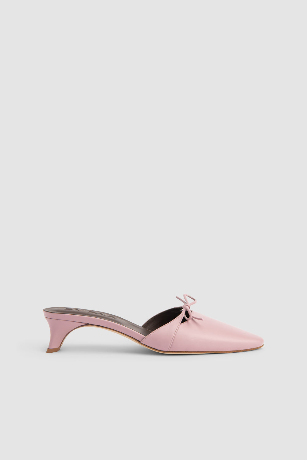 Babybow Leather Mule
