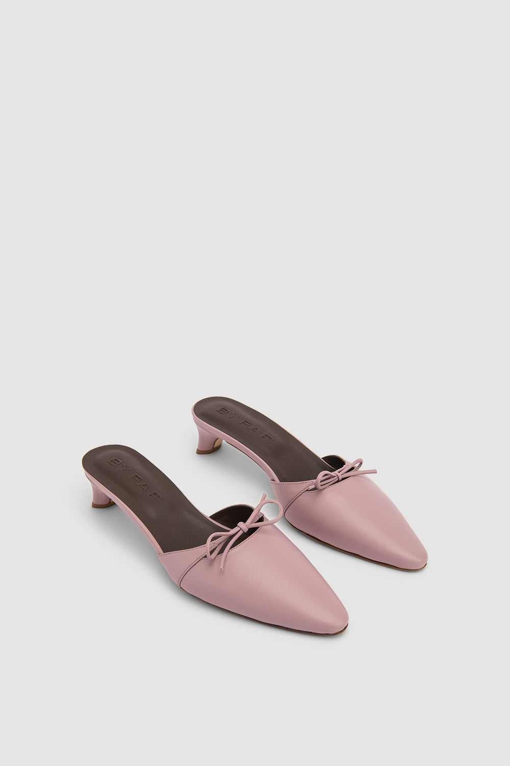 Babybow Leather Mule