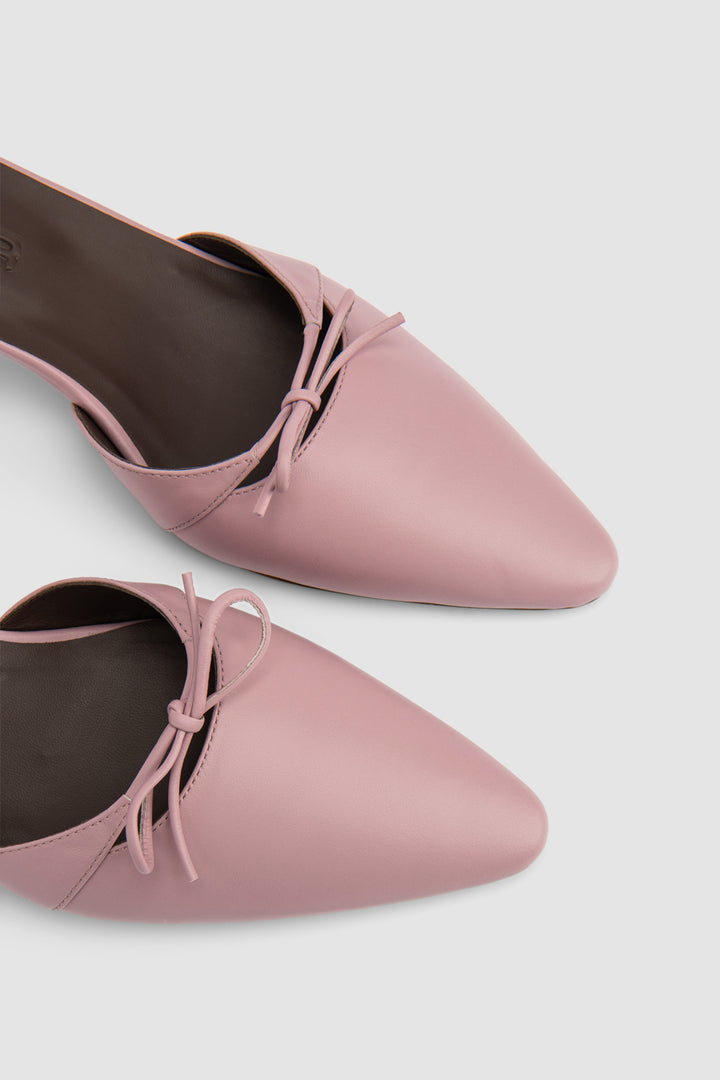 Babybow Leather Mule