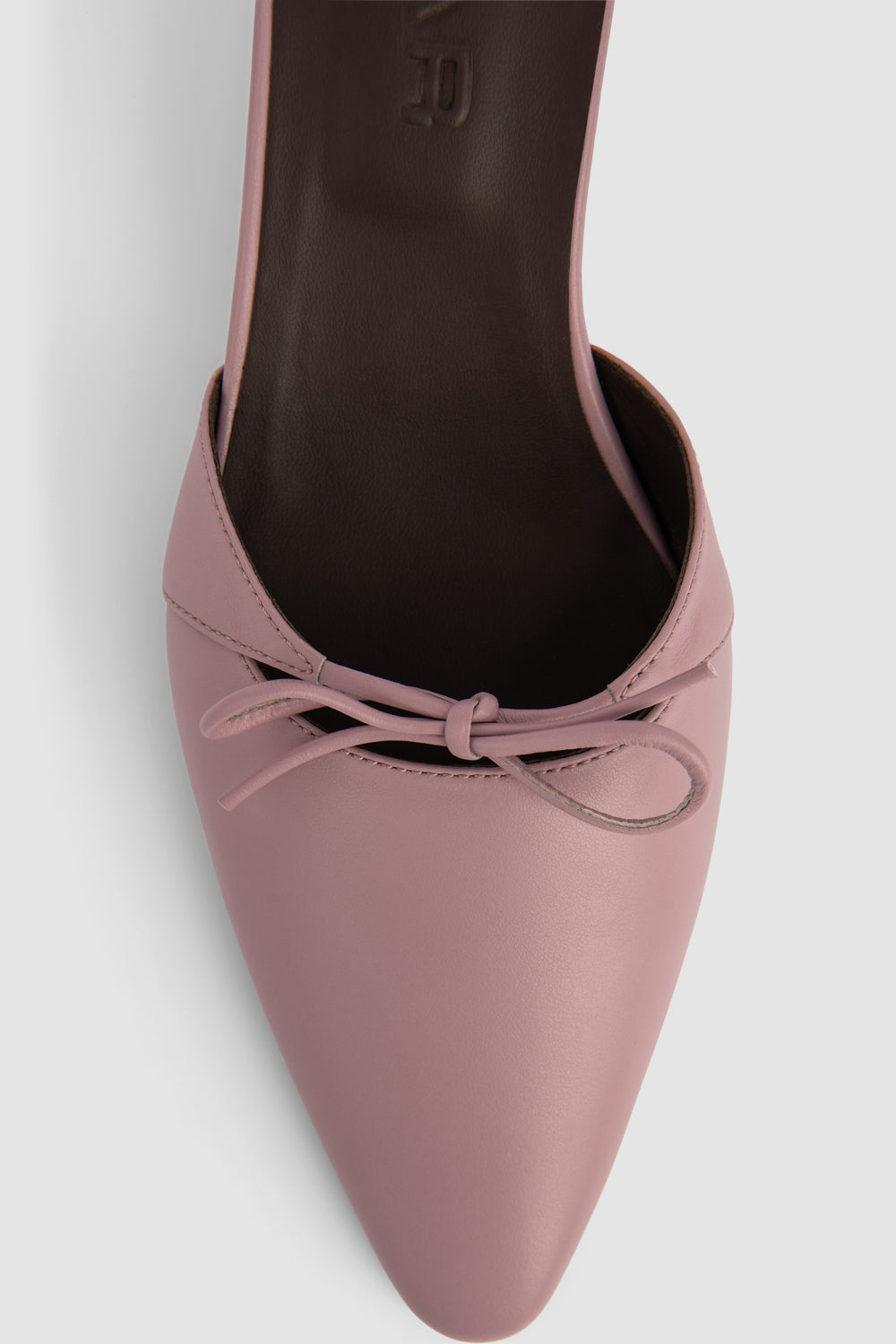 Babybow Leather Mule