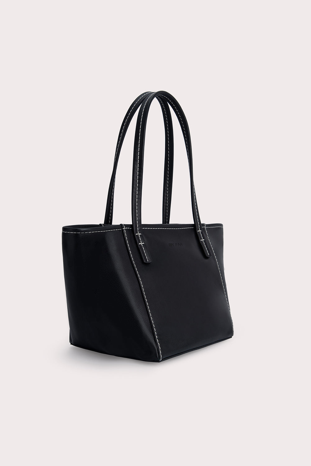 Bar Tote Black Box Calf Leather