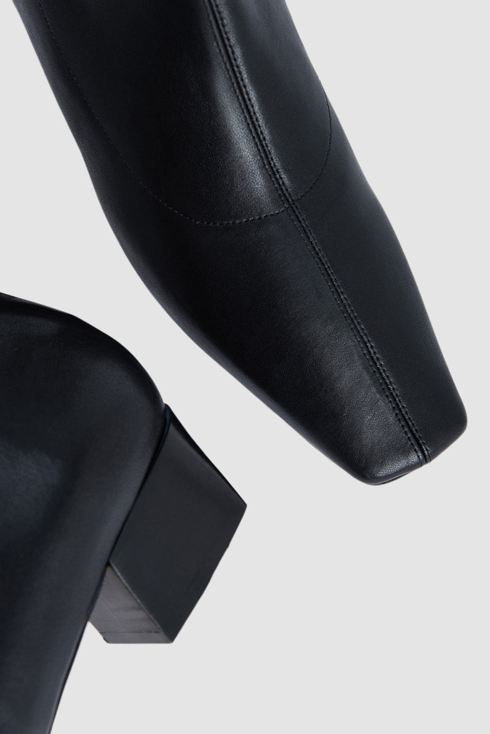 Colette 22 Black Stretch Nappa Leather Ankle Boot