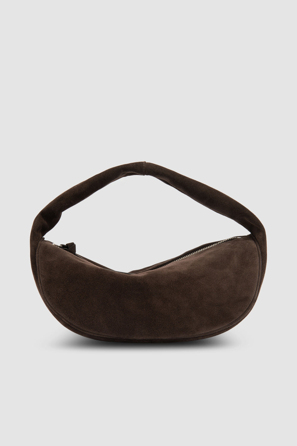 Cush Ristretto Suede Leather Shoulder Bag